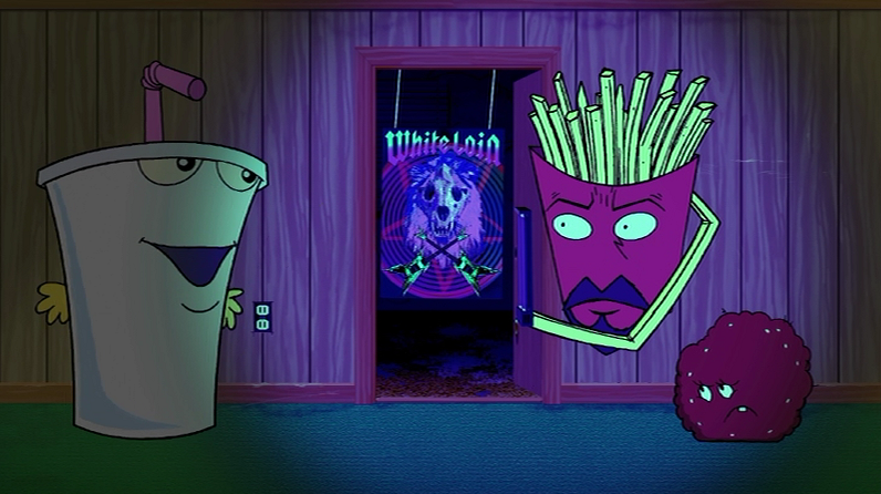 Young fuck foot tube Aqua teen hunger force credits